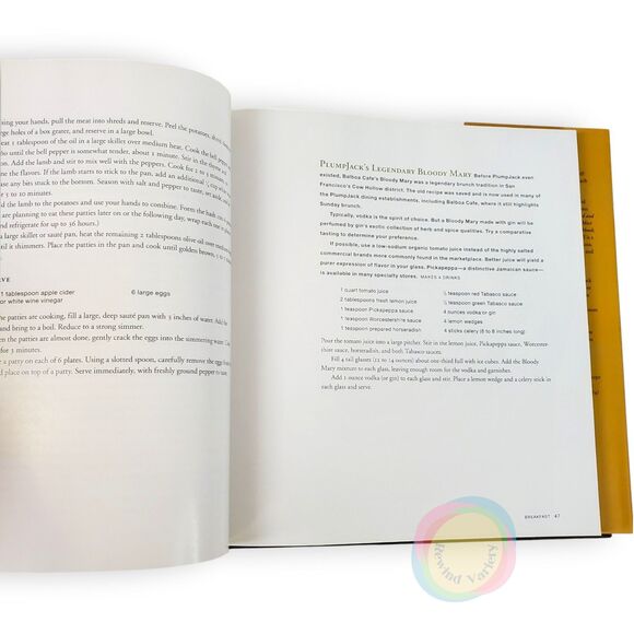 The Plumpjack Cookbook 2006 1st Ed HC DJ Gavin Newsom Foreword California Wine - Picture 15 of 16